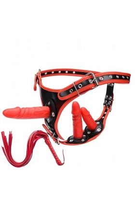 CPXZYU?-Éx Tøy? ??d??iche-Clit-Ørìdî??-Double Ceinture réglable Portable Facile à Utiliser et G3194