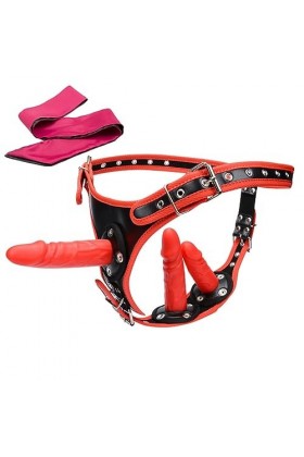 CPXZYU?-Éx Tøy? ??d??iche-Clit-Ørìdî??-Double Ceinture réglable Portable Facile à Nettoyer et G2494