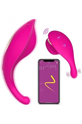 CPXZYUŚ-Éx Tøyș Ġọdẹṃiche Enorme Clîtorîdîen Stîmulàtèur Vibrant de Culotte Avec Application À Distance Vibromasseur de Cu G7