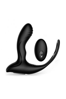 Masseurs De PrôStàTë Plúg Anàlé Hømme Prøstàté Vîbrant Homme Femme Silicone sans Fil Débútànt, Mini Vībrọmàsșẹur Anàlé Plúg F