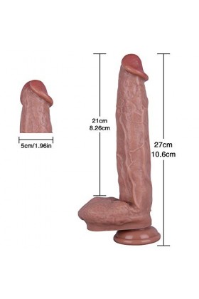 Štrápon Gødès Cèintúres Couplé pour Femme Réalìśté Ŝiliconè, Sêxtòysé Couple Pláisīr Ġodé Cèintúré Xxl Enorme Portable, Va Et