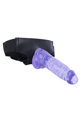 WYHJ avec Ventouse avec Ceinture, Souple et Imperméable, Grande Taille XXL21cm*4.5cm Convient Aux Hommes Homosexuels Bleu 