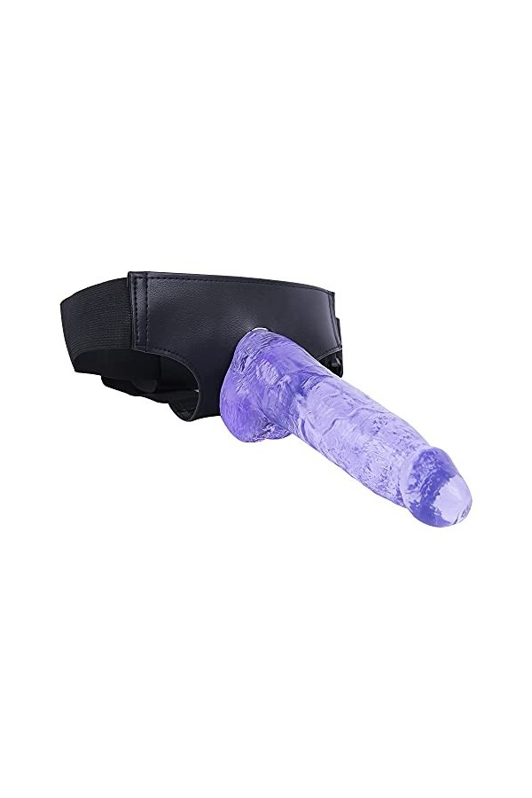 WYHJ avec Ventouse avec Ceinture, Souple et Imperméable, Grande Taille XXL21cm*4.5cm Convient Aux Hommes Homosexuels Bleu 