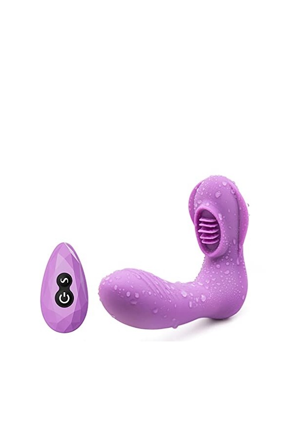 Point G Stimulateur Silicone Masseur,Masseur avec 10 modes vibrationet succion Vîbrô-másseúr Clîtôrîdien Súcëúr Fémînîn F3K