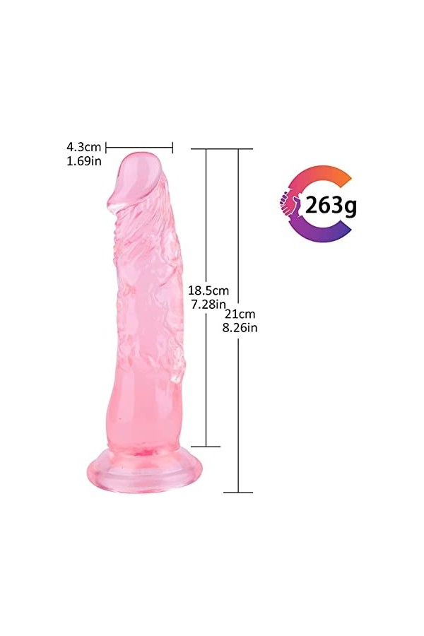 HytTer Hömmé Creux Ceinture Gode Realiste Pour Fémmé Equipement de Soins Personnels Notre Bon Ami,Pratique Et Durable