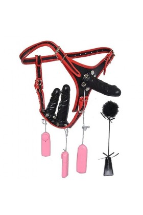 CPXZYU?-Éx Tøy? ??d??iche-Clit-Ørìdî??-Double Portable Facile à Nettoye G2793