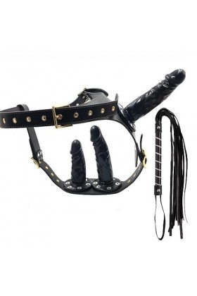 CPXZYU?-Éx Tøy? ??d??iche-Clit-Ørìdî??-Ceinture Ajustable imperméable à Double extrémité Facile à Utilise G975