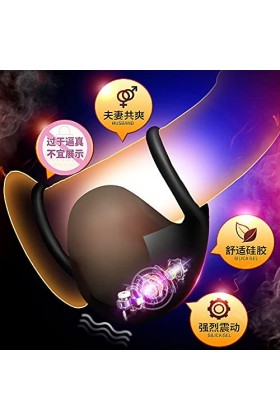 MDybf Cock Erection Testicule Stretcher Ball Stretcher Scrotum Bondage Testicule Anneaux Cocks Cock Pour Retarder LÉjaculati