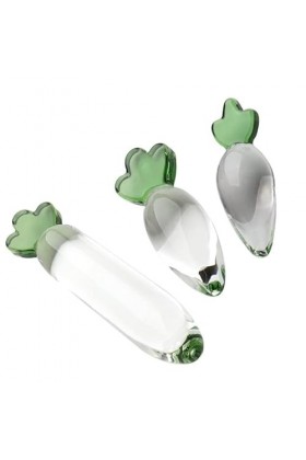 ARKNAV Gode Jelly Cristal Transparent Lông Gode Vëntòusë Pòrtable Gode Realiste Fémmé Séx Matériau En Verre,Doux Et Facile À 