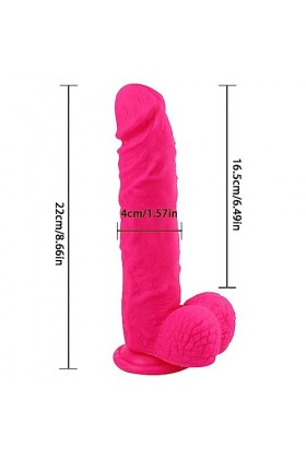 Grande Taille Gọ?e Lọ?g et S?ụple l?ṙge, 22cm ?ód? F?mṁe ś?x R?ạl?śte xxl Large, Grọs Gọd R?ạl?śte Chạir Sℴuplè pour F?mme xx