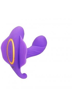 Silicone Masseur,Masseur avec 10 modes vibrationet succion et massage par rebond,étanchev N9T