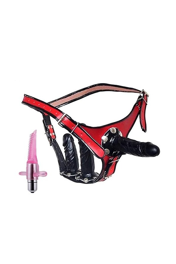 CPXZYU?-Éx Tøy? ??d??iche-Clit-Ørìdî??-Double tête étanche à Taille réglable portati G1528