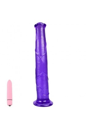 BioPlj-?îld? Áñ?l?? P?ll?-Gros Silicone Petit Exquis Doux et inaltérable,Purple D1224