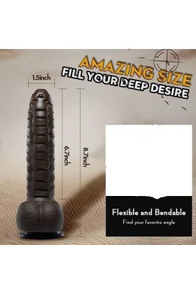 Noir Va Et Vient Vìbrømàssèurs Feminin à Distance Telecommande, Realîstè Cháir Gødè Vîbrømassèur Femme Séx, Silicone Gødémîch