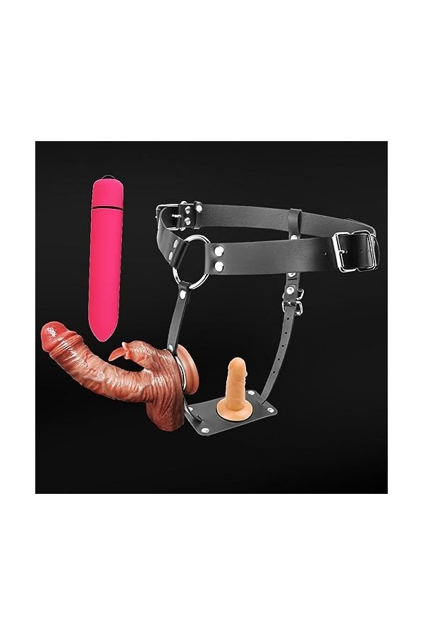 CPXZYU?-Éx Tøy? ??d??iche-Clit-Ørìdî??-Ceinture Ajustable imperméable à Double extrémité Facile à Utiliser et résistant G3372