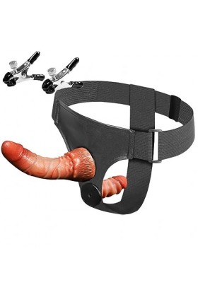 CPXZYU?-Éx Tøy? ??d??iche-Clit-Ørìdî??-Double Ceinture imperméable réglable Portable et Facile à Tr G3255
