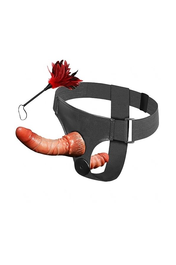 CPXZYU?-Éx Tøy? ??d??iche-Clit-Ørìdî??-Double Ceinture imperméable réglable Portable et Facile à Tr G3391