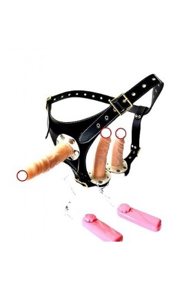 CPXZYU?-Éx Tøy? ??d??iche-Clit-Ørìdî??-Ceinture Ajustable imperméable à Double extrémité Durable et Facile G2195