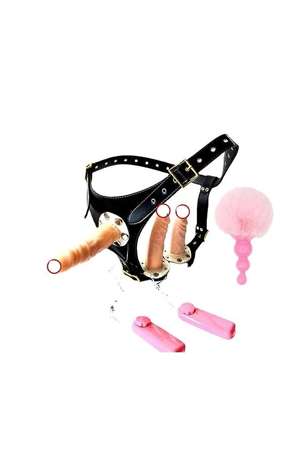 CPXZYU?-Éx Tøy? ??d??iche-Clit-Ørìdî??-Ceinture Ajustable imperméable à Double extrémité Facile à Netto G1262