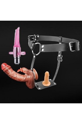 CPXZYU?-Éx Tøy? ??d??iche-Clit-Ørìdî??-Double tête étanche à Taille réglable Polyvalent résistant G3258