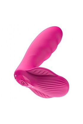 -Sèxtôysé Ġõđẹ-Masseur en silicone portable,10 fréquences avec avec télécommande chargement USB silicone 100% étanche pour l