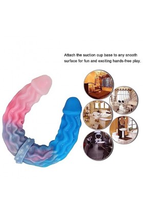 MADELL Double Pènètrātèur Couple Gôdè Leșbìenñes Fémmé Sèẋ Tôýs Dèbutānt Silìcoñe Souple Xxl Enorme Gódèmîchèts Reāliştè Doub