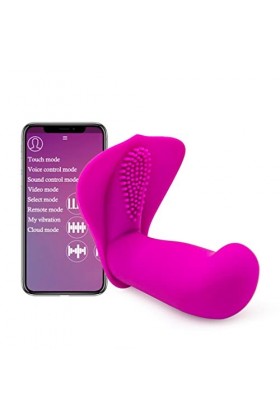 Laṇgụe Vîbrant Vịbröṃássëúr Šëxtộyse Culøtté Vîbrante Femme avec Telecommande Vịbröṃássëúrs Fěmìnin Clìtøridîén Pöînt Ġ Púiss