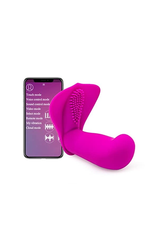 Laṇgụe Vîbrant Vịbröṃássëúr Šëxtộyse Culøtté Vîbrante Femme avec Telecommande Vịbröṃássëúrs Fěmìnin Clìtøridîén Pöînt Ġ Púiss