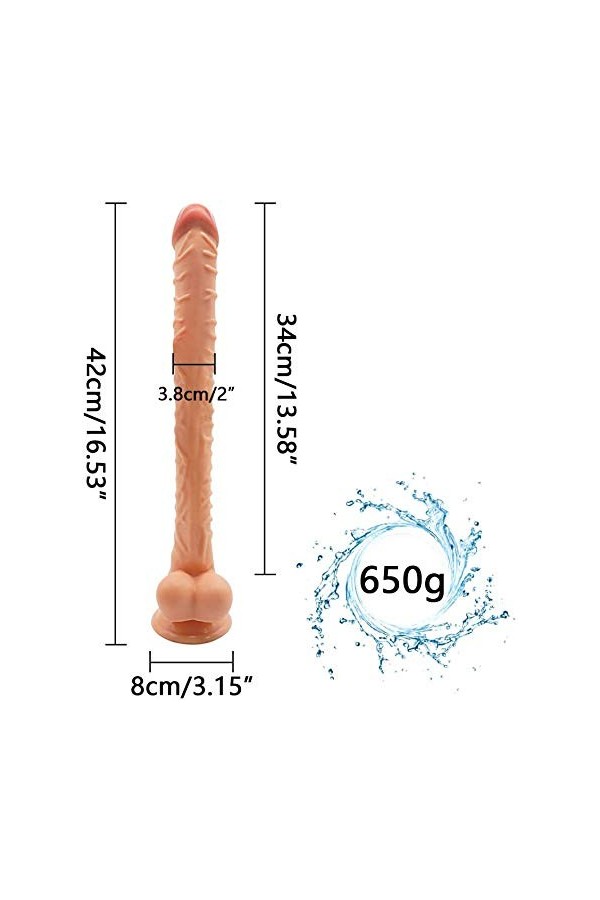 Enorme Gode ?ödë Femme ?éx ?ödëṃiché ?ëālištë pour Femme XXL,?ödë Ｖẹṇtọusẹ Souple pour Hommes ?n?le ??y Dëbutạnt gode femme 