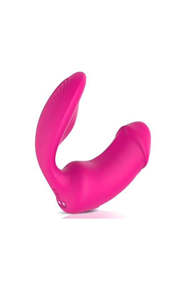 Vībrømāssêūr Femme Telecommande Silencieux Stimulātíøn Puissant, Vībrāñt Culotte sans Fil Invisible Couple Vībrømāssêūr şêxūê