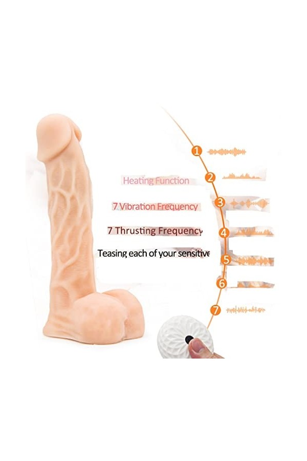 Godemichet Homme Godemichet Pour Femme - Godemichet Realiste - 10 Cm - Dildo - Godemichet Homme Gode Pour Homme Et FemmeE-4 S