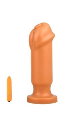 BioPlj-?îld? Áñ?l?? P?ll?-Gros Silicone Petit Doux incassable et Facile à Utiliser,Gold-L D1899