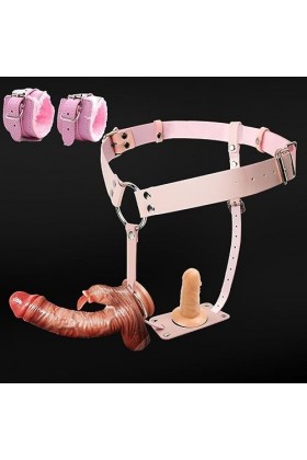 CPXZYU?-Éx Tøy? ??d??iche-Clit-Ørìdî??-Double Ceinture imperméable réglable Durable et Facile G2212