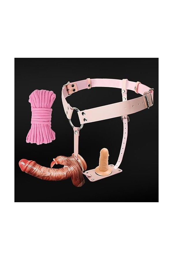 CPXZYU?-Éx Tøy? ??d??iche-Clit-Ørìdî??-Taille réglable imperméable à leau à Double tête Facile à Nettoye G3389