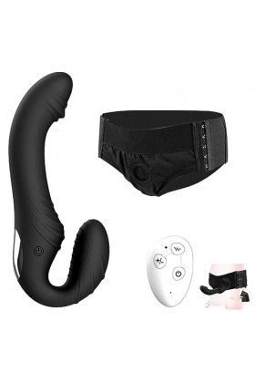 CPXZYU?-Éx Tøy? ??d??iche-Clit-Ørìdî??-Taille réglable à Double tête Facile à Utiliser G1673