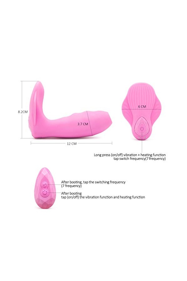 Masseur Portable Puissant Masseur avec 9 modes vibrations, Étanche et chargement USB magnétique F3K