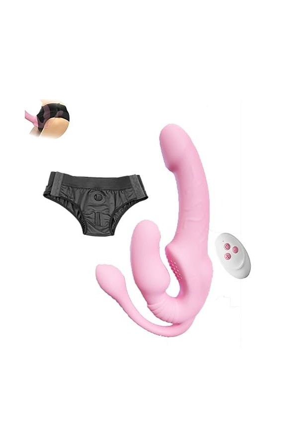 CPXZYU?-Éx Tøy? ??d??iche-Clit-Ørìdî??-Double Portable Facile à Nettoye G2205