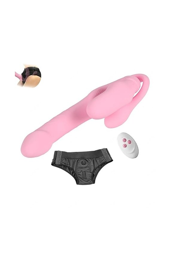 CPXZYU?-Éx Tøy? ??d??iche-Clit-Ørìdî??-Double tête Portable Doux Facile à Nettoye G3225