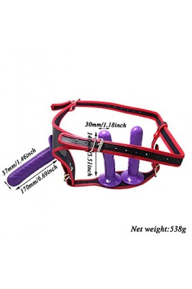 ZLHHWY La Ceinture Réglable Violette Est Confortable et Puissante