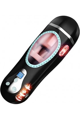 CPXZYUŚ-Éx Tøyș Ġọdẹṃiche Enorme Ś-Éxes Toyes Cup Masturb Realiste Hommevibrant Va Et Vient Silicone 3D Cup Simulation Mas G1