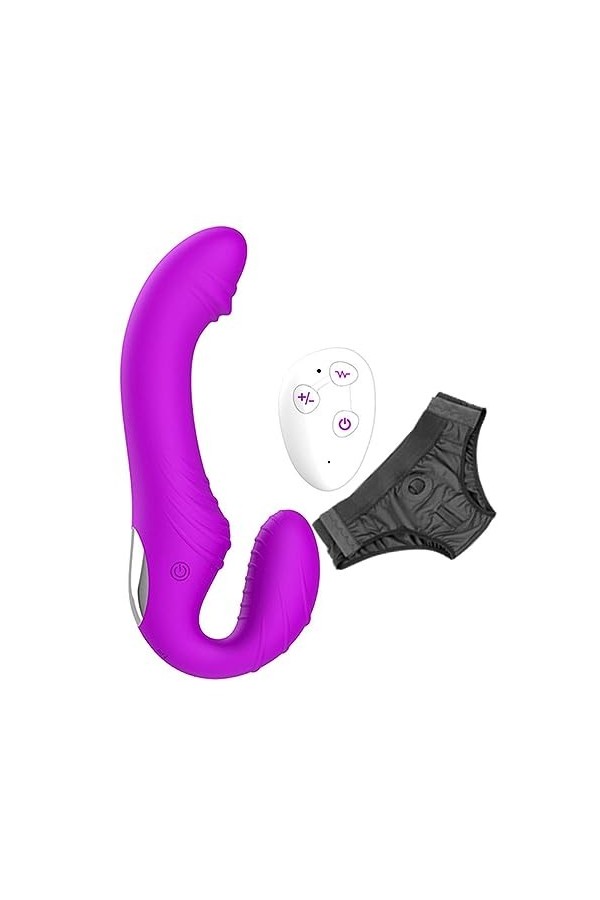 CPXZYU?-Éx Tøy? ??d??iche-Clit-Ørìdî??-Double Ceinture imperméable réglable Facile à Nettoye G3094