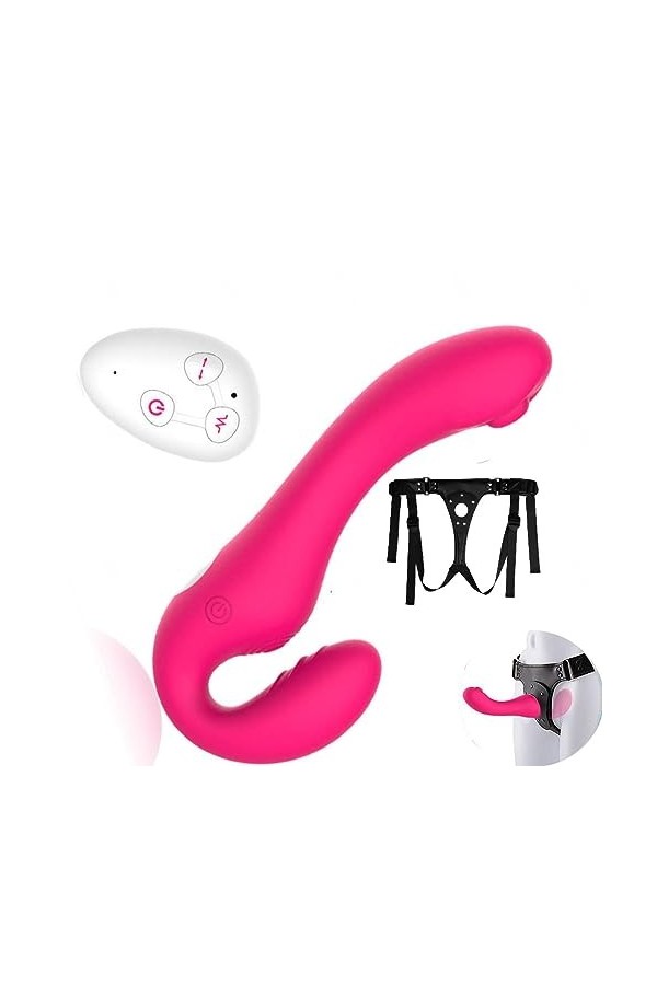 CPXZYU?-Éx Tøy? ??d??iche-Clit-Ørìdî??-Double Ceinture réglable Portable Beau et G2791