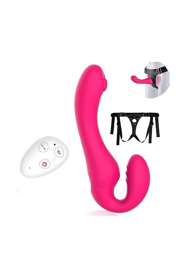 CPXZYU?-Éx Tøy? ??d??iche-Clit-Ørìdî??-Double Ceinture imperméable réglable Facile à Utiliser et G3618