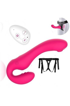 CPXZYU?-Éx Tøy? ??d??iche-Clit-Ørìdî??-Ceinture imperméable réglable à Double extrémité Facile à Nettoy G725