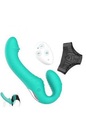 CPXZYU?-Éx Tøy? ??d??iche-Clit-Ørìdî??-Ceinture imperméable réglable à Double extrémité Facile à Utiliser G3487