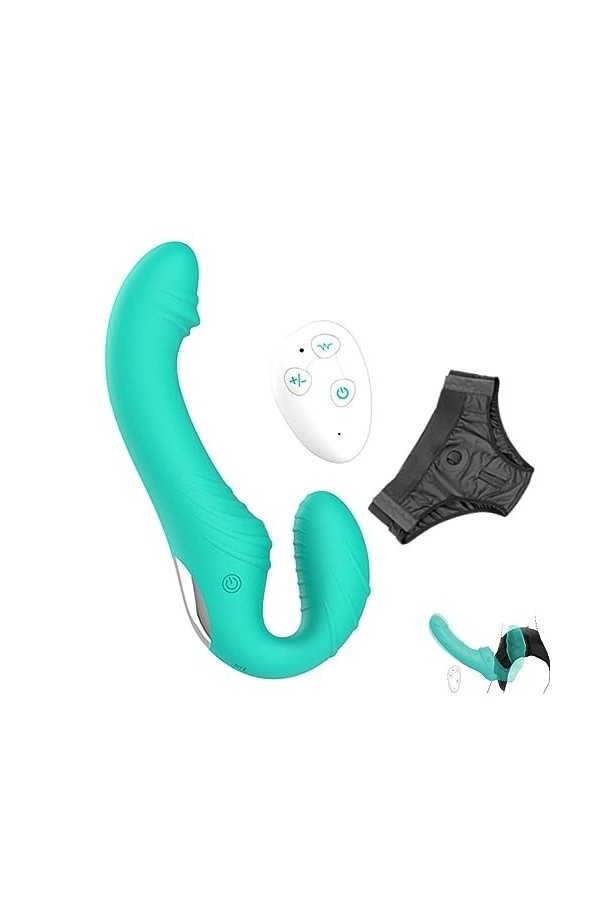 CPXZYU?-Éx Tøy? ??d??iche-Clit-Ørìdî??-Ceinture Ajustable à Double tête Amovible et G2035