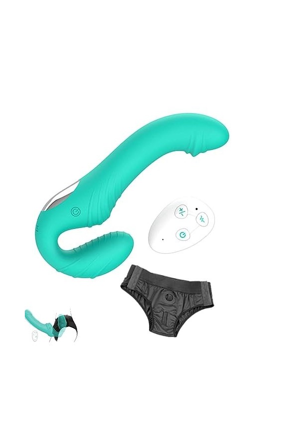 CPXZYU?-Éx Tøy? ??d??iche-Clit-Ørìdî??-Double Ceinture réglable Portable Facile à Nettoyer et G1647