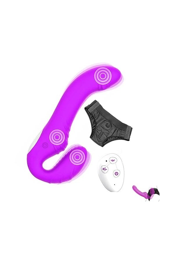 CPXZYU?-Éx Tøy? ??d??iche-Clit-Ørìdî??-Double tête étanche à Taille réglable portati G1491