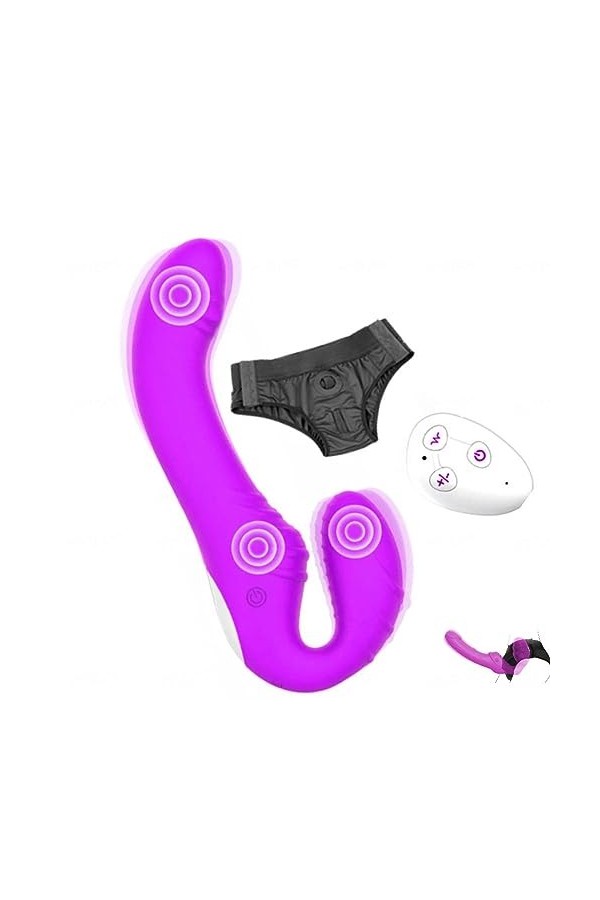 CPXZYU?-Éx Tøy? ??d??iche-Clit-Ørìdî??-Taille réglable à Double tête Lavabl G1001