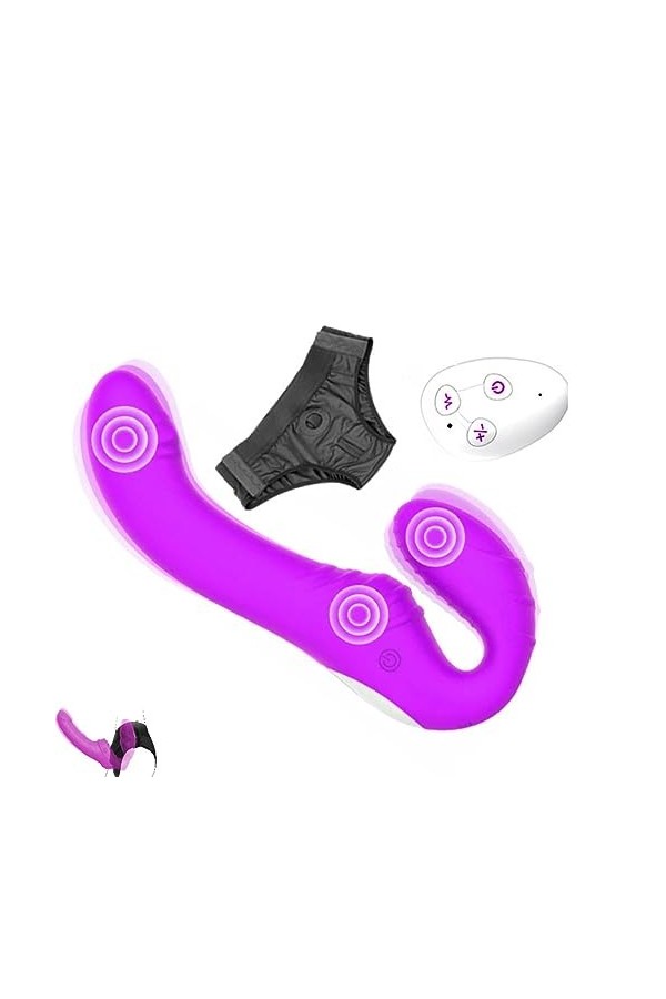 CPXZYU?-Éx Tøy? ??d??iche-Clit-Ørìdî??-Double Ceinture imperméable réglable Beau e G889